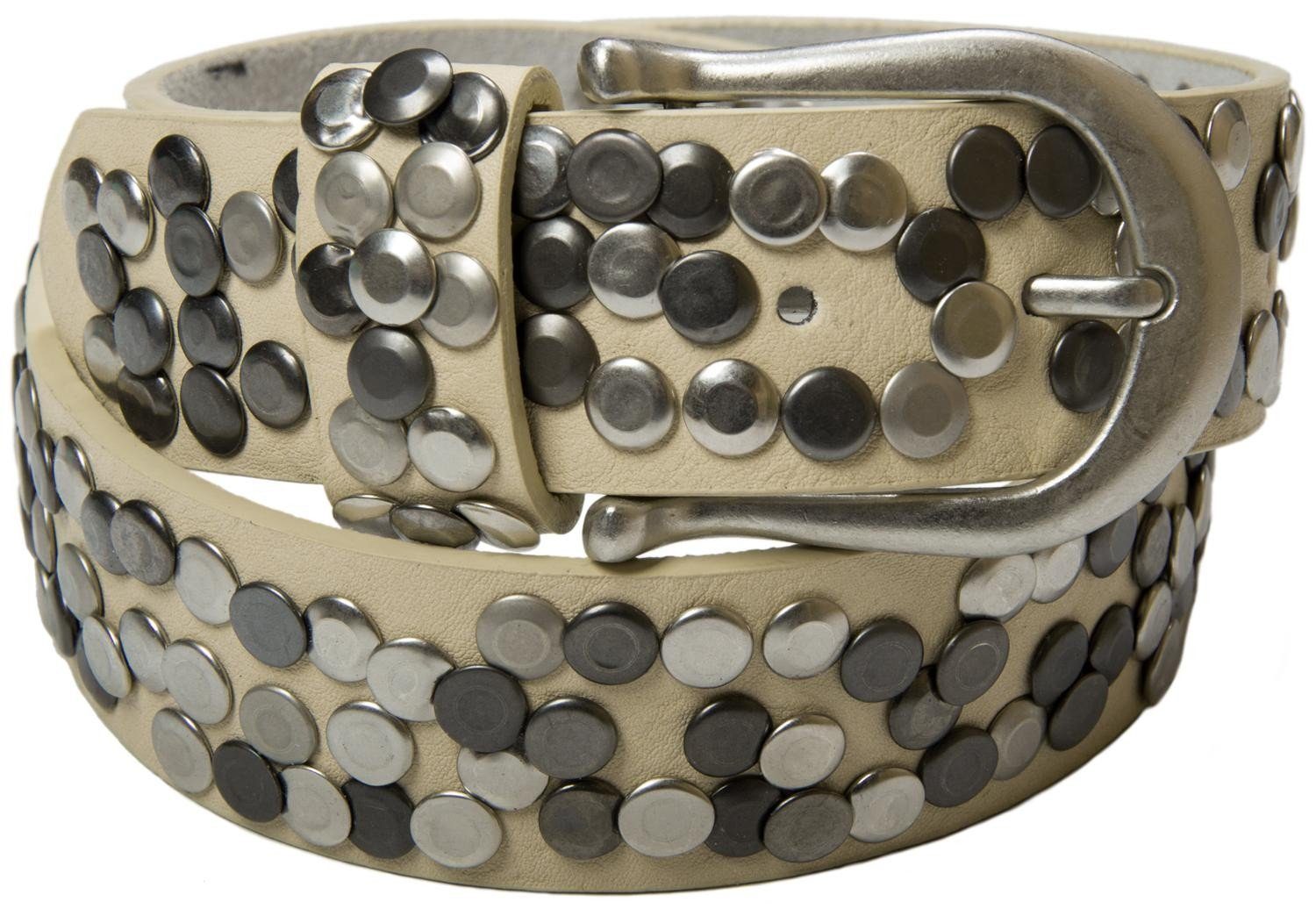 styleBREAKER Nietengürtel Vintage Nietengürtel (1-St) günstig online kaufen