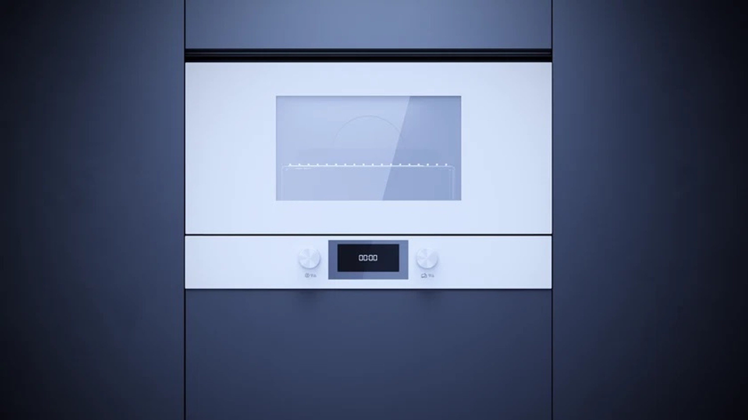 Küppersbusch Mikrowelle MR6330.0W, Mikrowelle mit Grill, 22 l, Beleuchtung, Standby-Modus, Elektronik-Uhr