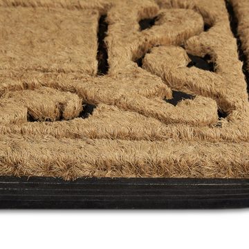 Fußmatte Fußmatte Kokos, relaxdays, Höhe: 20 mm
