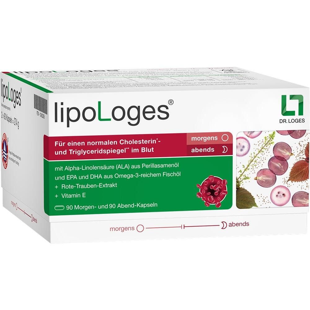 Dr. Loges + Co. GmbH LIPOLOGES Kapseln Kapseln, 180 St.