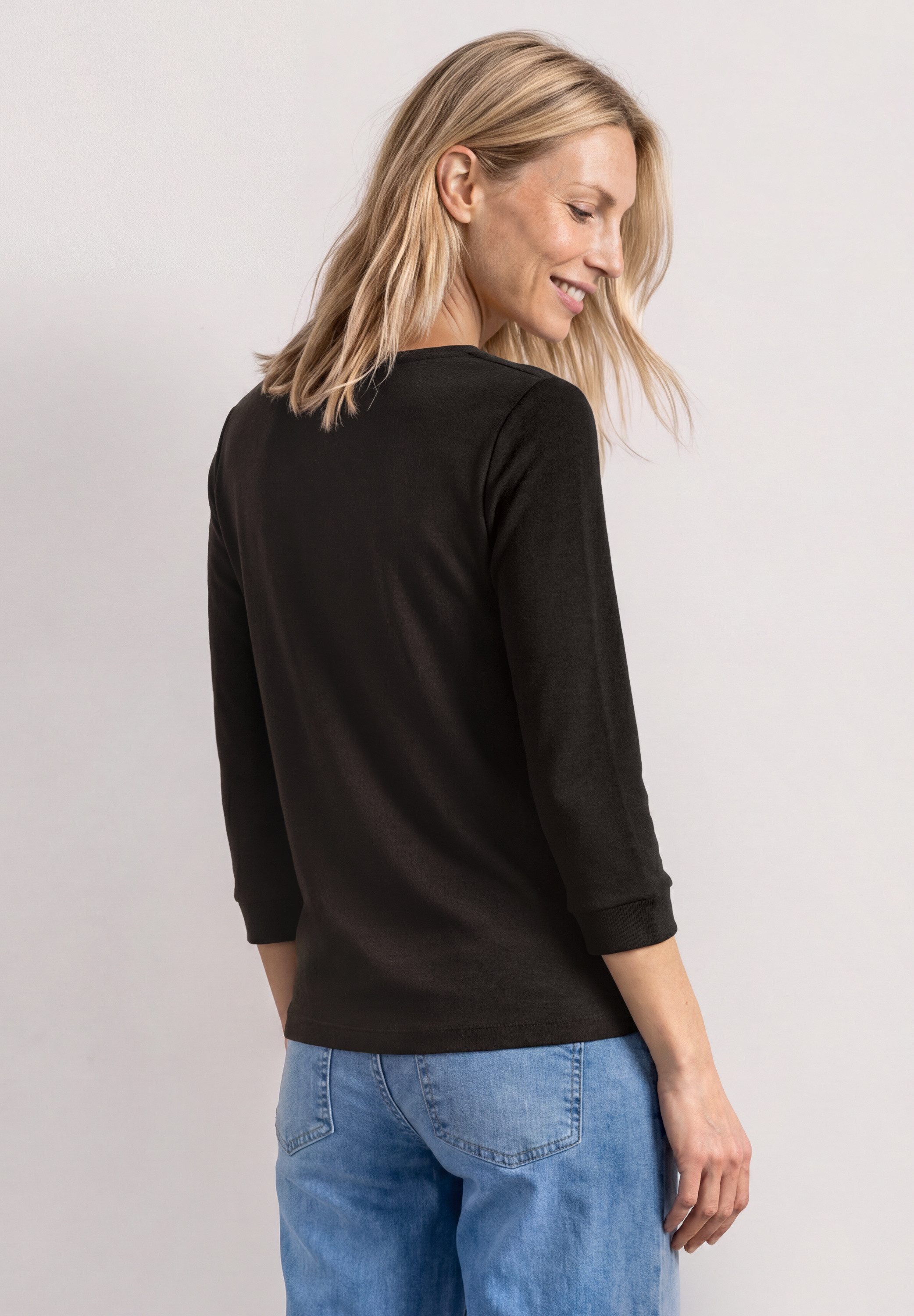 STREET ONE Langarmshirt mit U-Boot-Ausschnitt – Bild 2 von 5