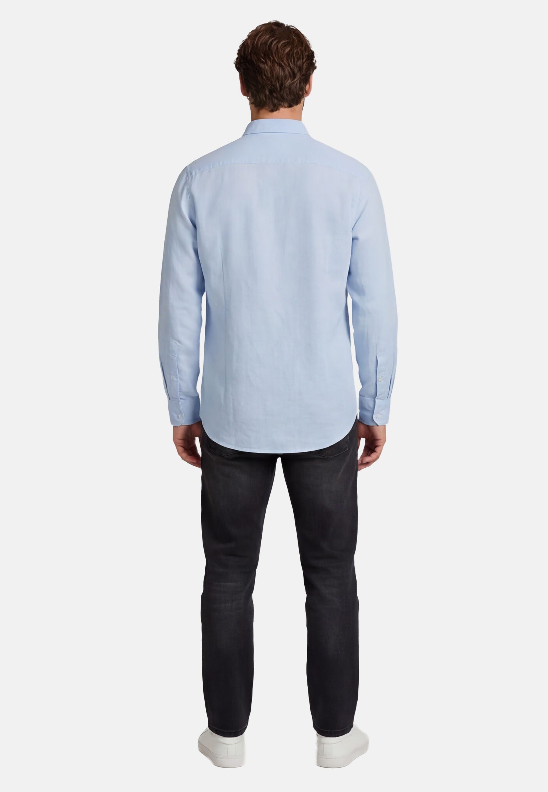 U.S. Polo Assn. Leinenhemd USBlaake Herren Leinenhemd – Sommerhemd luftig mit Button-Down-Kragen Leichtes Hemd aus Leinenmix mit Knopfleiste – Bild 4 von 5