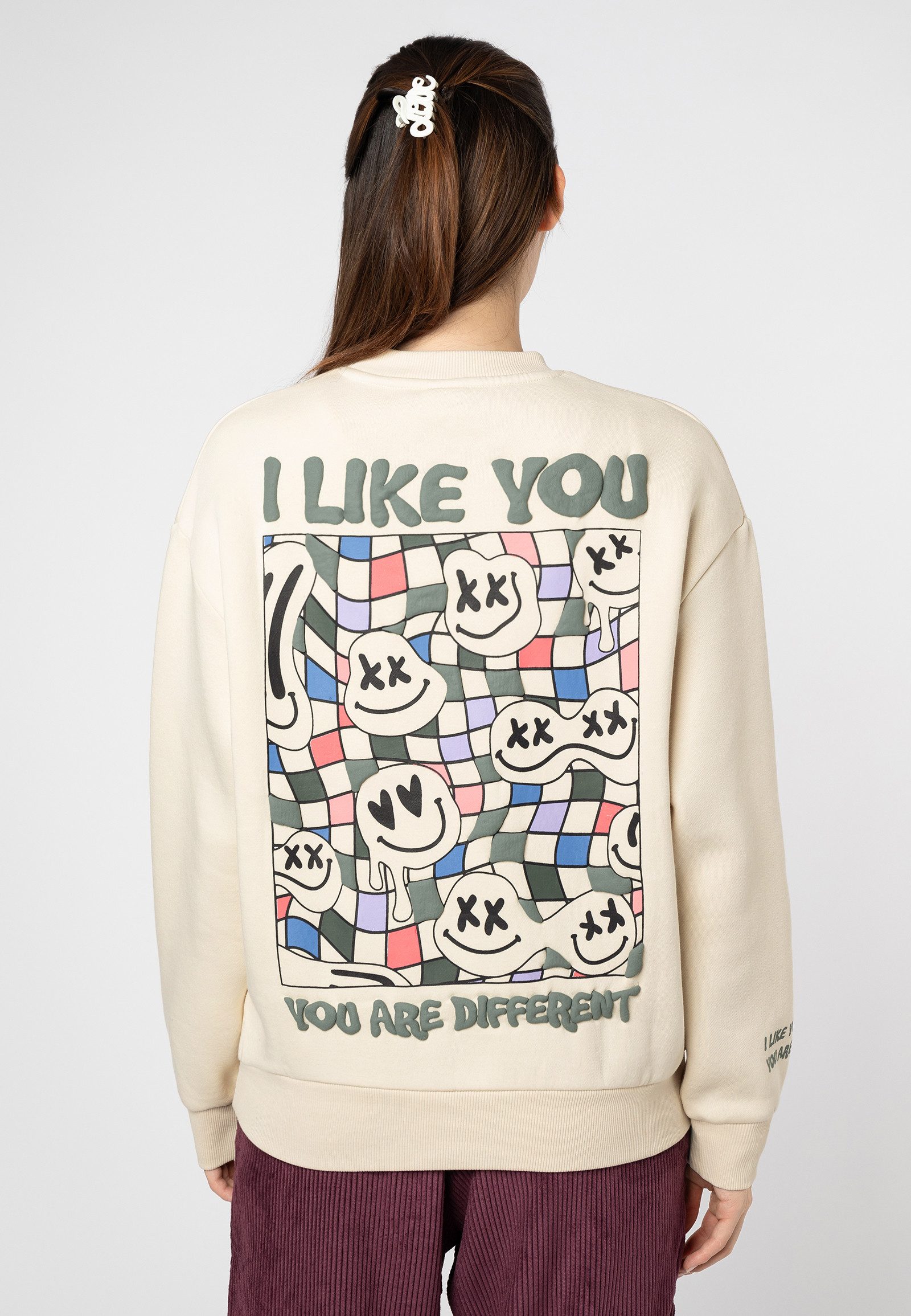 SUBLEVEL Sweatshirt Sweater 3D Print günstig online kaufen