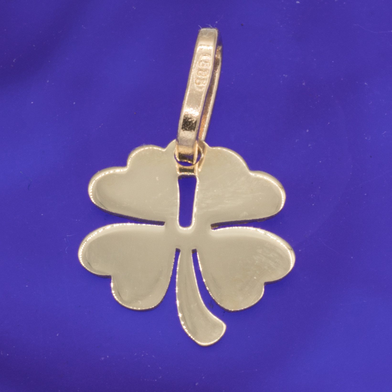 Bella Carina Kettenanhänger Anhänger kleines Kleeblatt 585 Gold 14 Karat, 5 günstig online kaufen