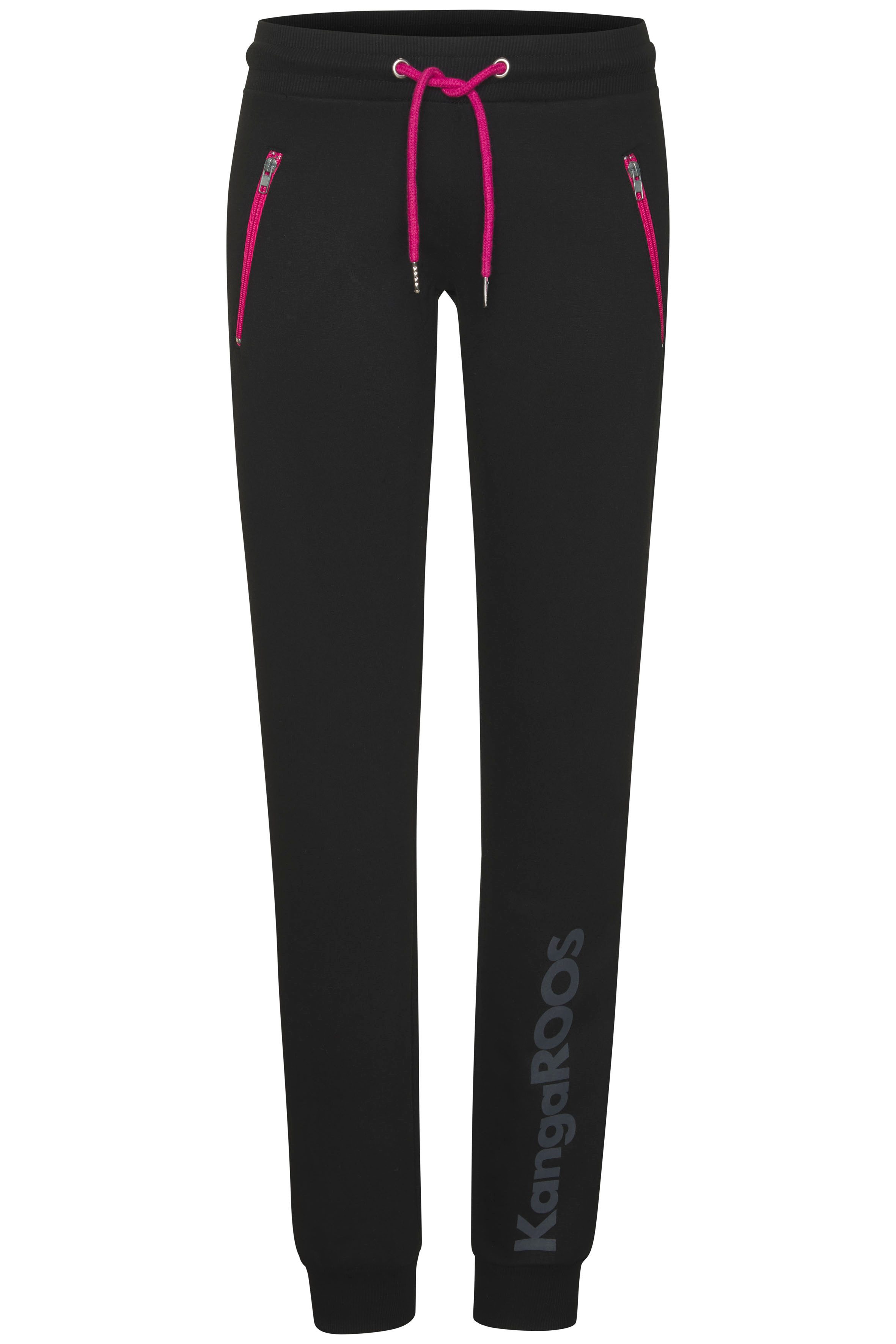 KangaROOS Sweathose mit kontrastfarbenen Details, Loungewear günstig online kaufen