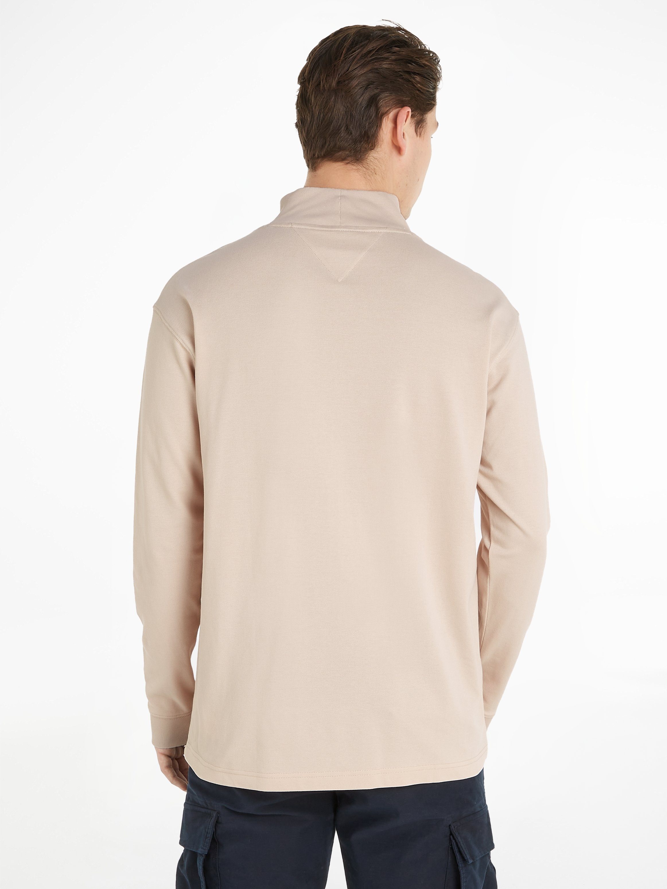 Tommy Hilfiger Langarmshirt MONOTYPE PIQUE POCKET günstig online kaufen