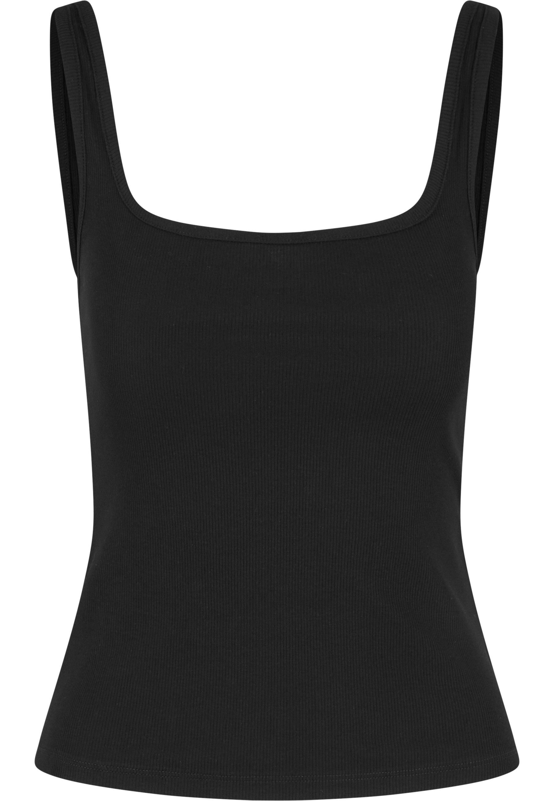 URBAN CLASSICS Tanktop Urban Classics Ladies Wide Neck Rib Top 2-Pack günstig online kaufen