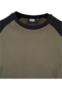 URBAN CLASSICS T-Shirt Urban Classics Herren Raglan Contrast Tee (1-tlg)