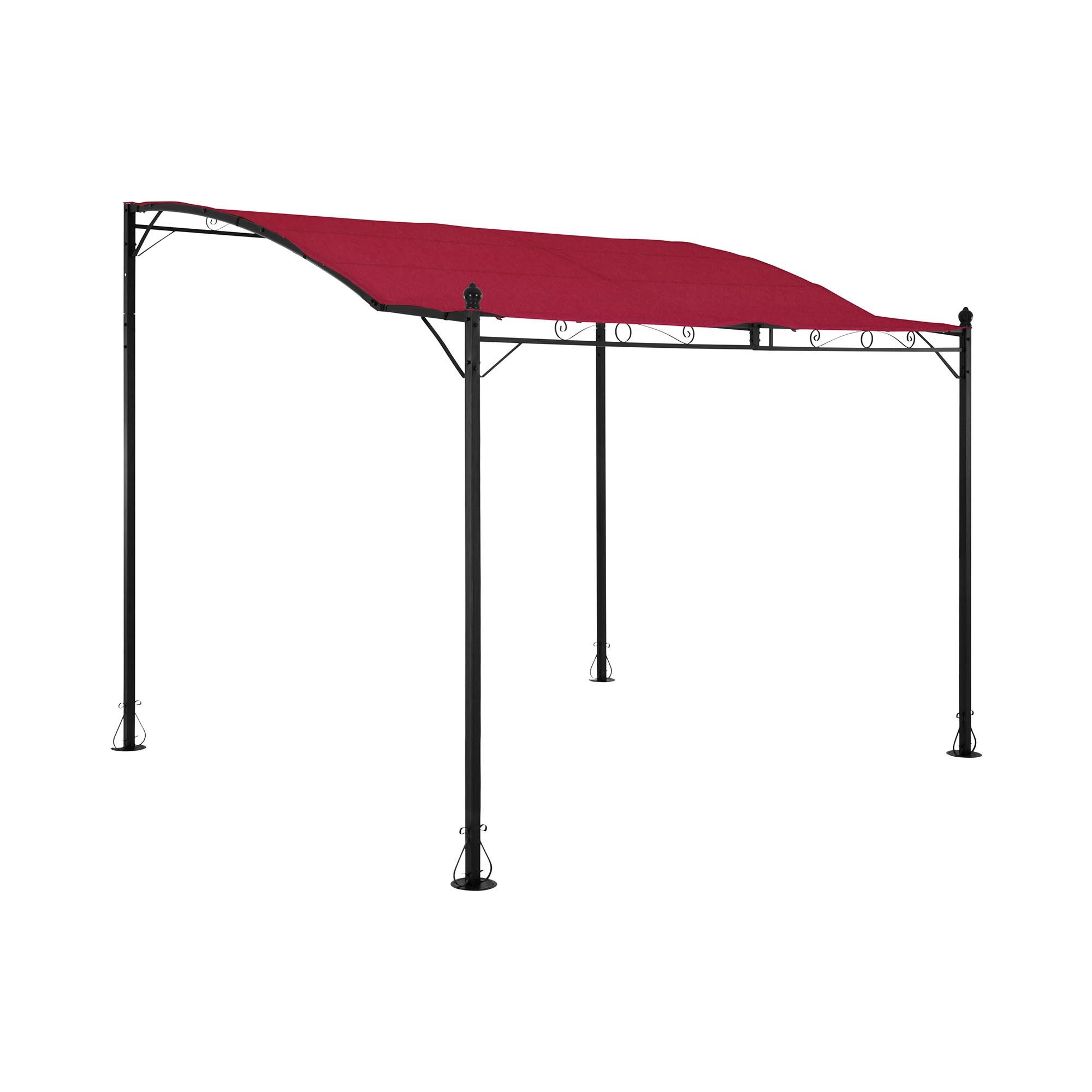 Uniprodo Pavillon Uniprodo UNI_GAZEBO_ 3X2.5R Anbaupavillon günstig online kaufen