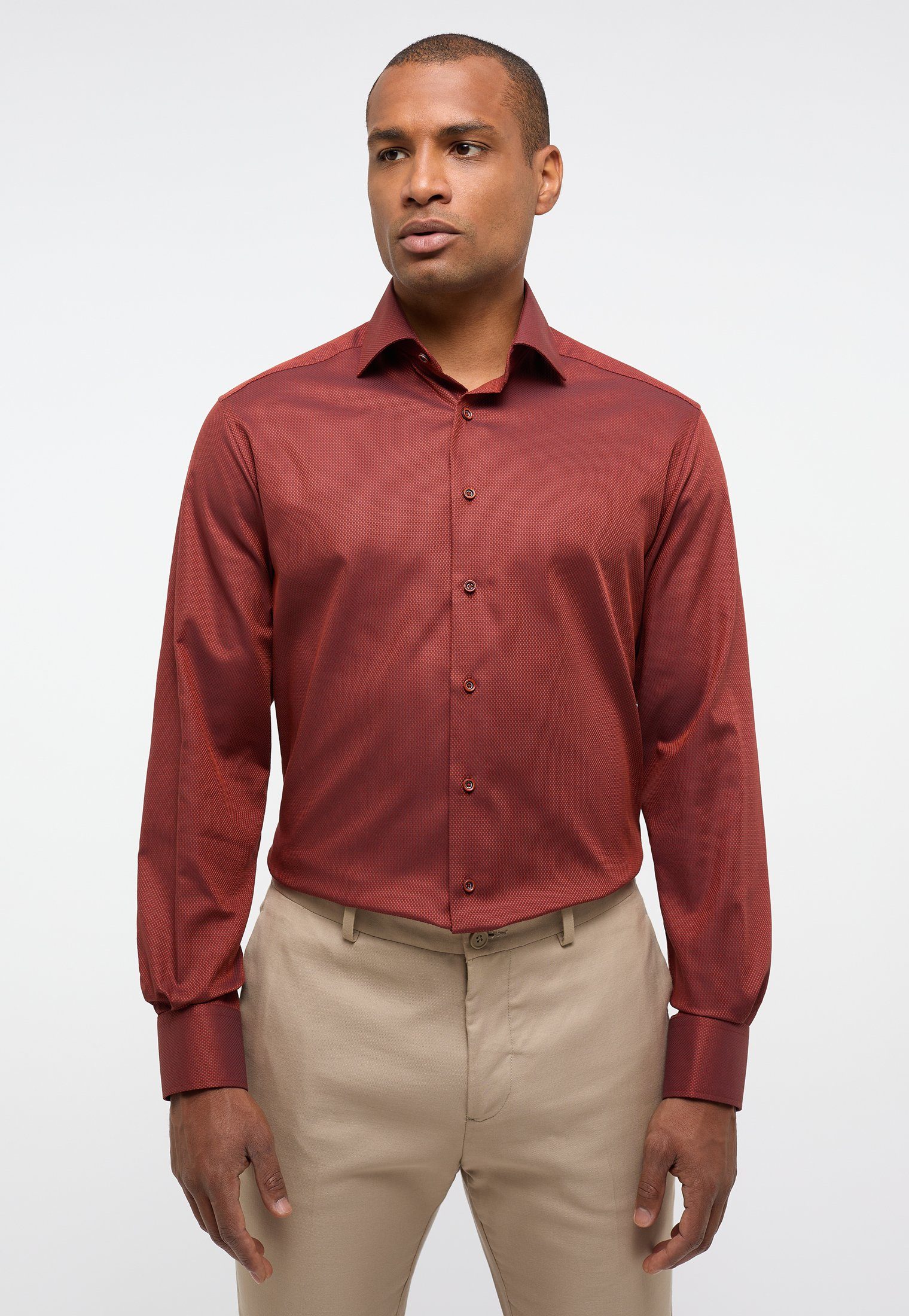 Eterna Langarmhemd MODERN FIT NON IRON (bügelfrei) günstig online kaufen