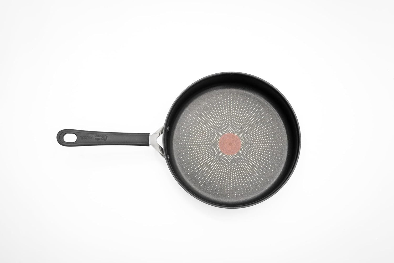 Tefal Bratpfanne Jamie Oliver E30 Pfanne 24cm Bratpfanne alle Herdarten+ Induktion, Edelstahl 18/10 (Pfanne, Bratpfannen Set, Pfannenset, Wok, Wokpfanne, Schmorpfanne, Pfannen, Inkl. 1 Wender & Filzschoner), Säurebeständig