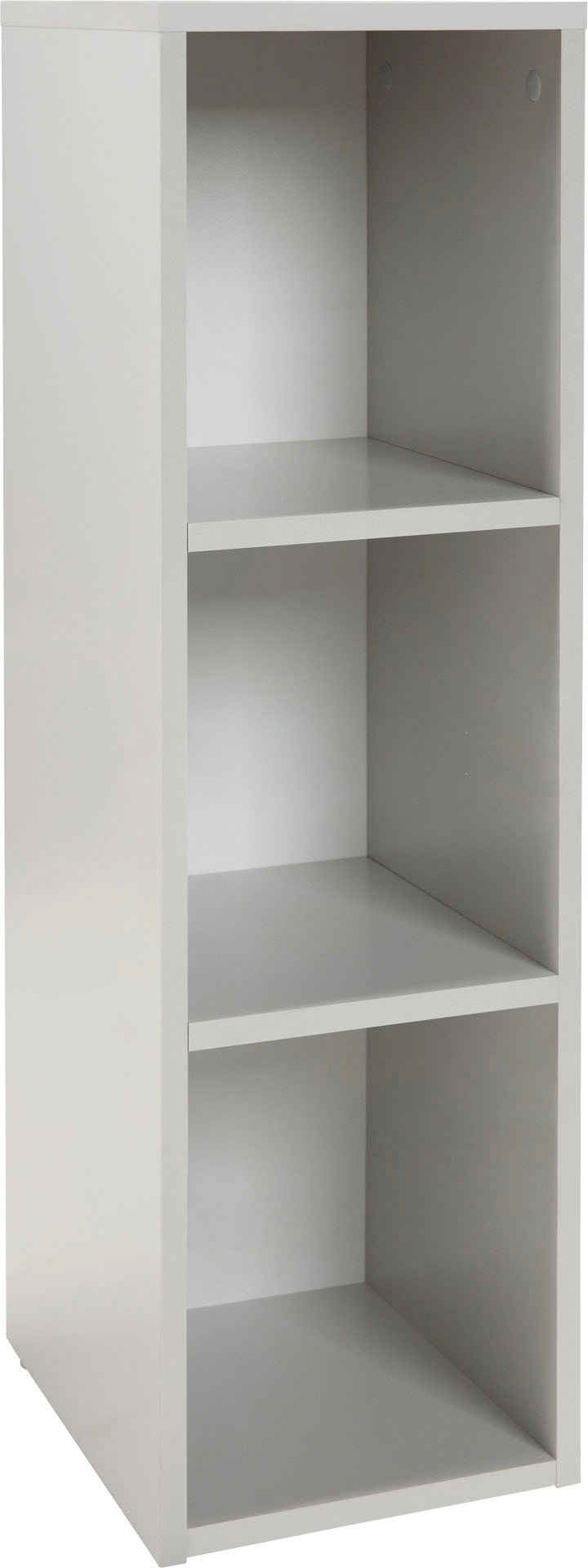 roba® Seitenregal Universales Standregal für Babyzimmer, aus Holz, nutzbar als Seitenregal unter Wickelkommode oder Standregal