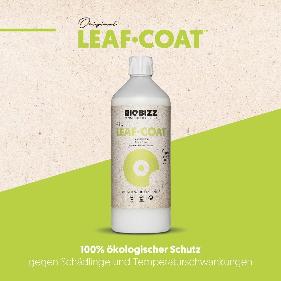 Biobizz Pflanzenstärkungsmittel BioBizz Grow Dünger Leaf-Coat 500 ml, Bio günstig online kaufen