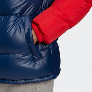 adidas Originals Allwetterjacke Down Blocked Puffer Jacket - Scarlet / Collegiate Navy