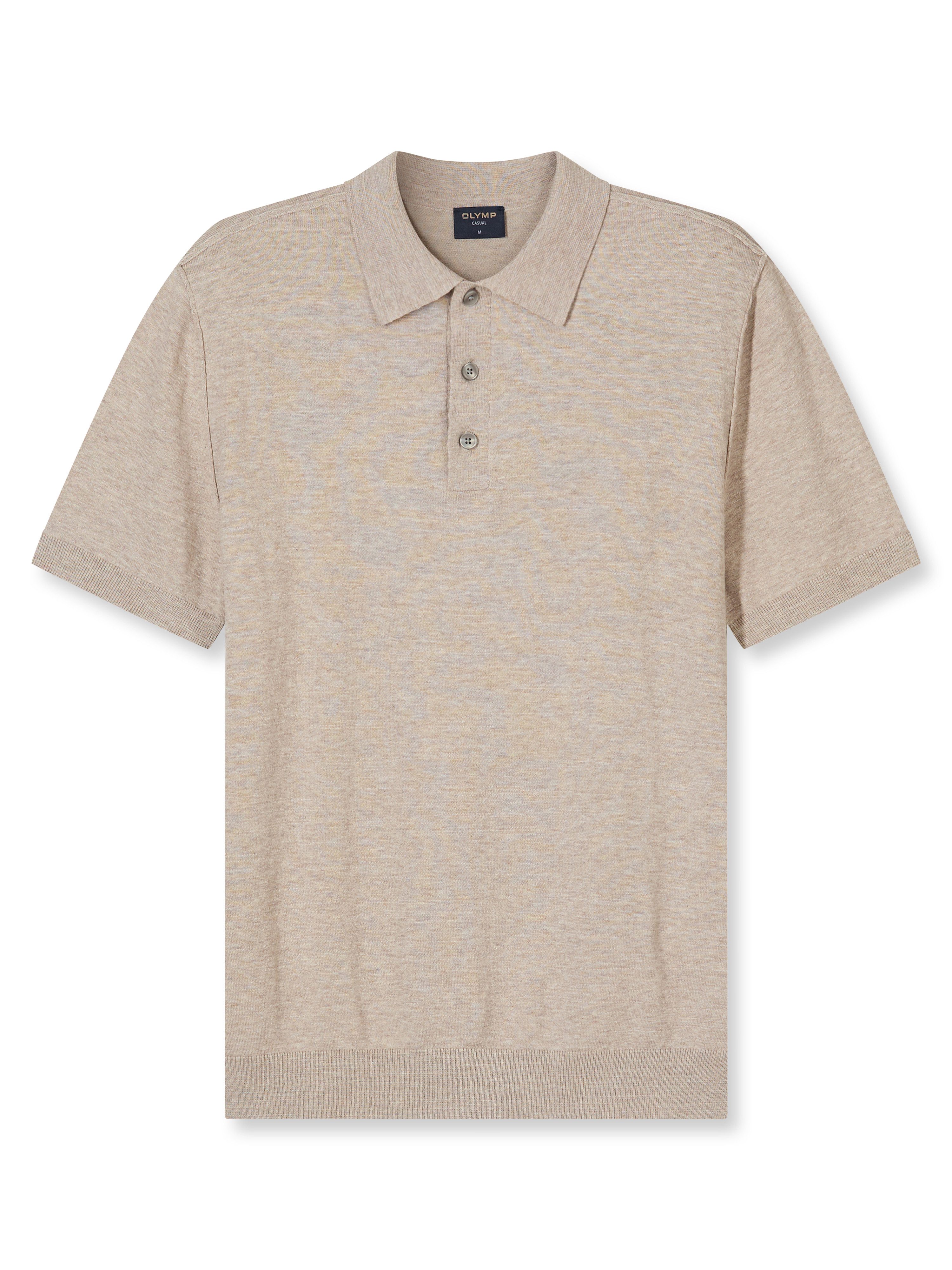 OLYMP Poloshirt Strick Casual mit Knopfleiste, regular fit günstig online kaufen