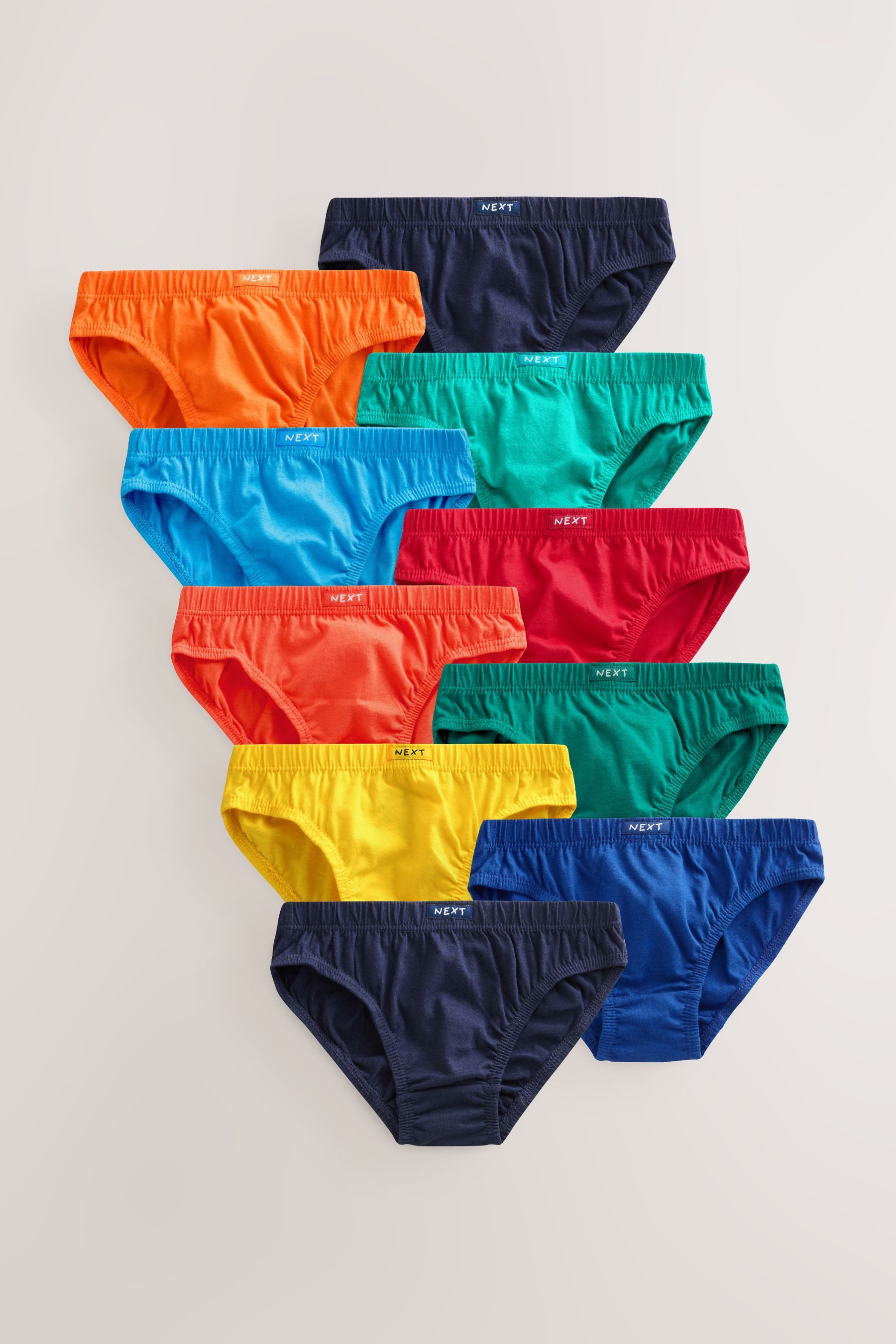 Next Slip Unterhosen aus 100 % Baumwolle, 10er-Pack (10-St)