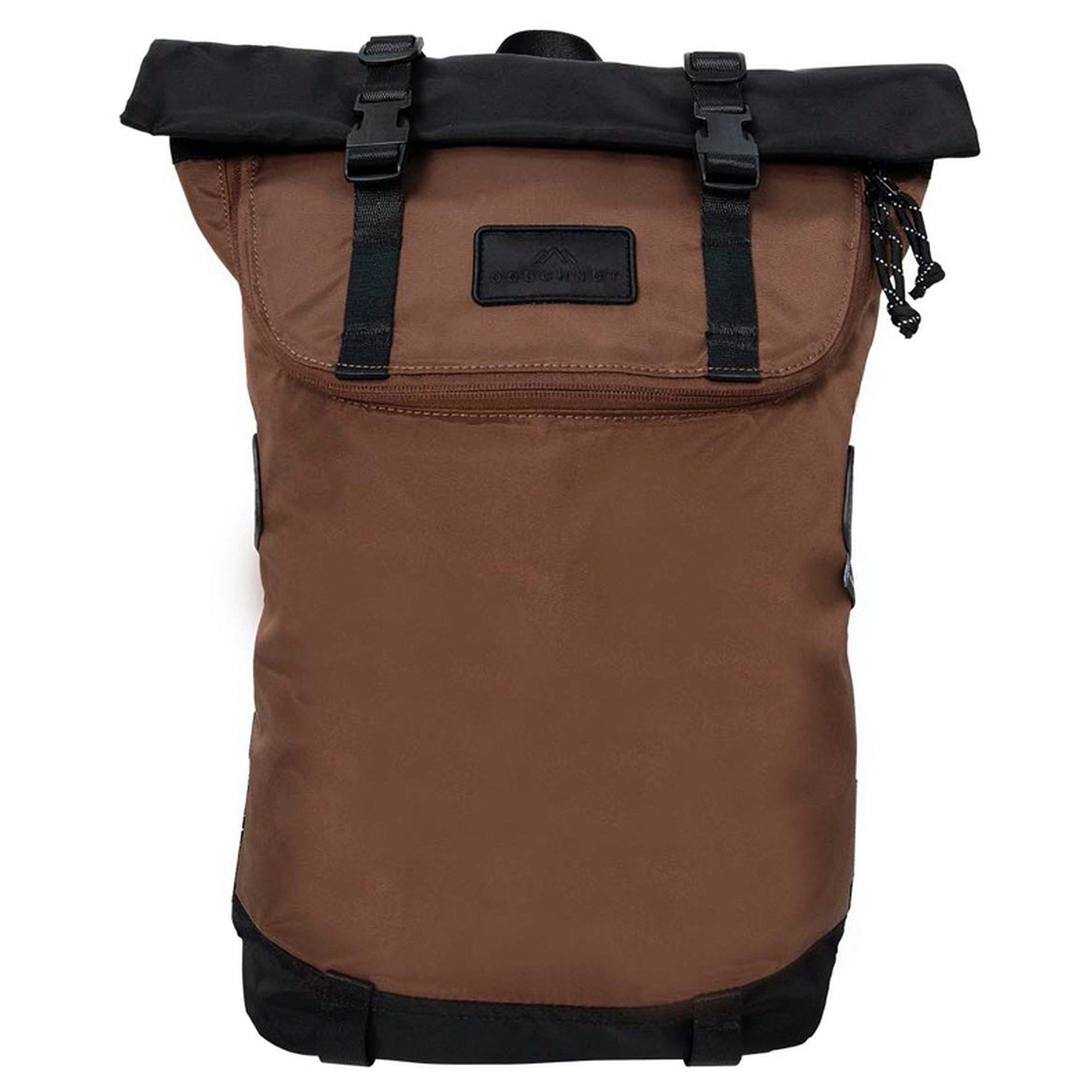 Doughnut Rucksack Christopher Go Wild 18 - Rolltop Rucksack 45 cm (black x brown)
