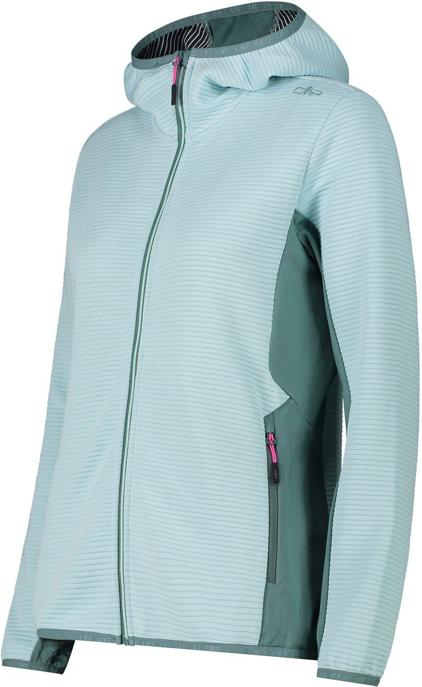 CMP Tanktop WOMAN JACKET FIX HOOD OPALE