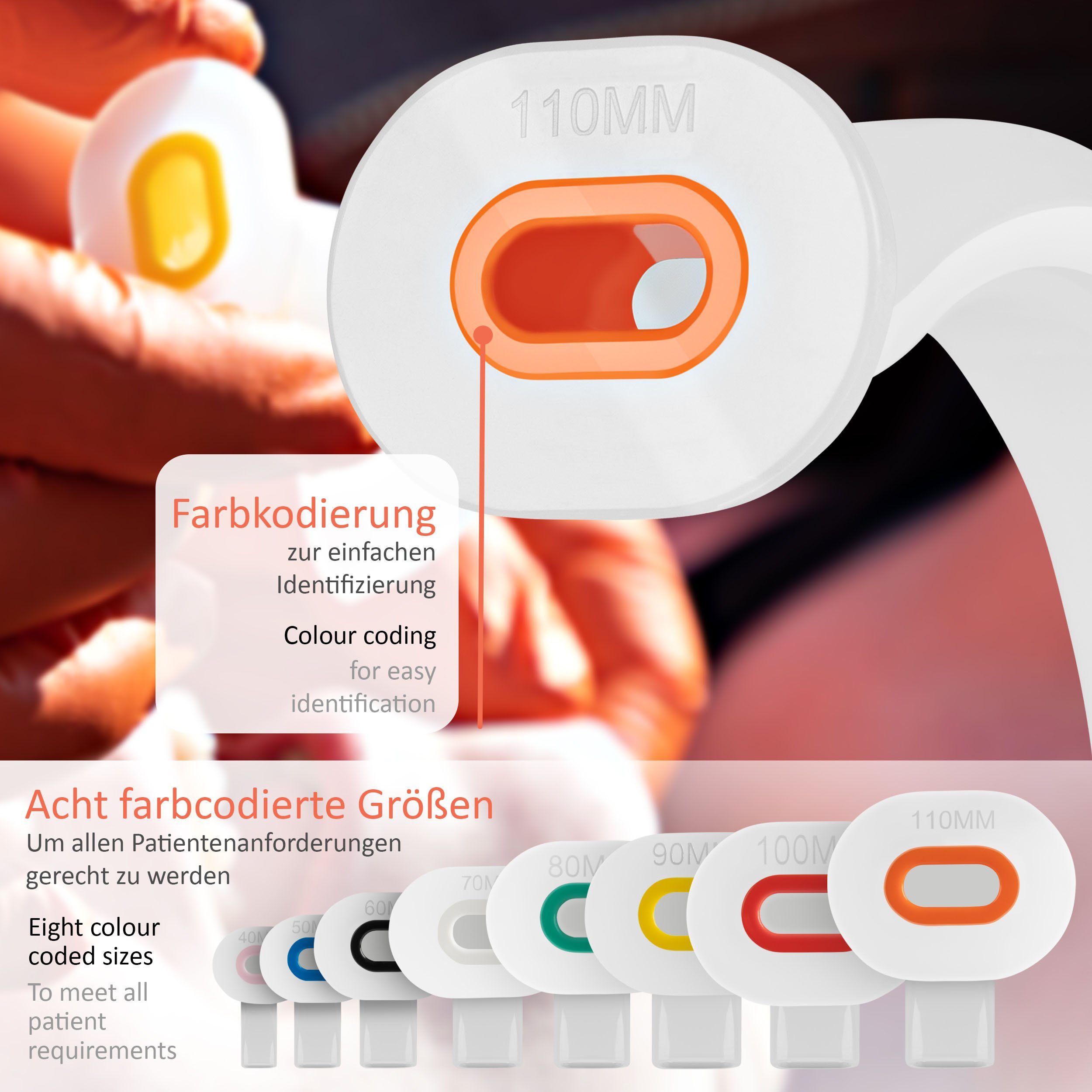 pulox Erste-Hilfe-Set Oropharyngealtubus Guedeltuben 8 Stück - farbcodiert, (8 St)