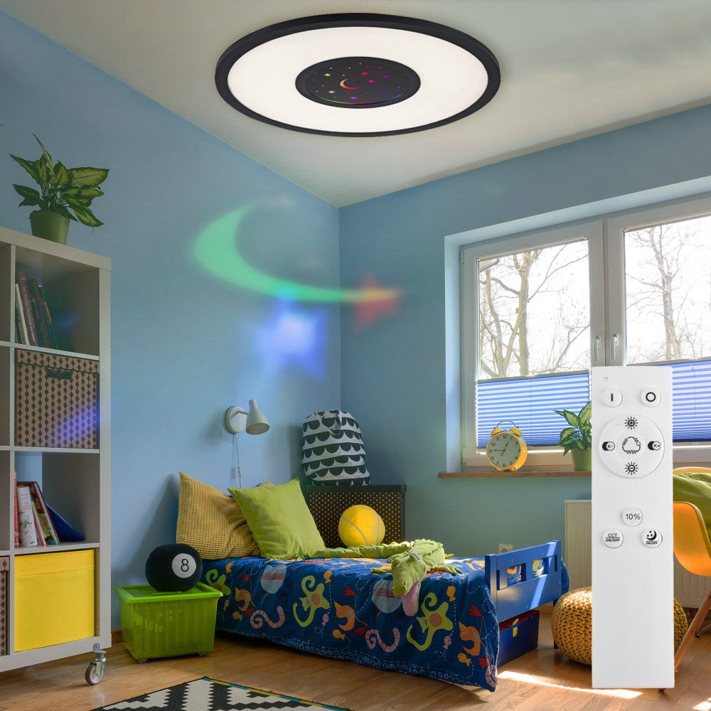 JUST LIGHT LED Deckenleuchte, LED-Leuchtmittel fest verbaut, Warmweiß, Neut günstig online kaufen