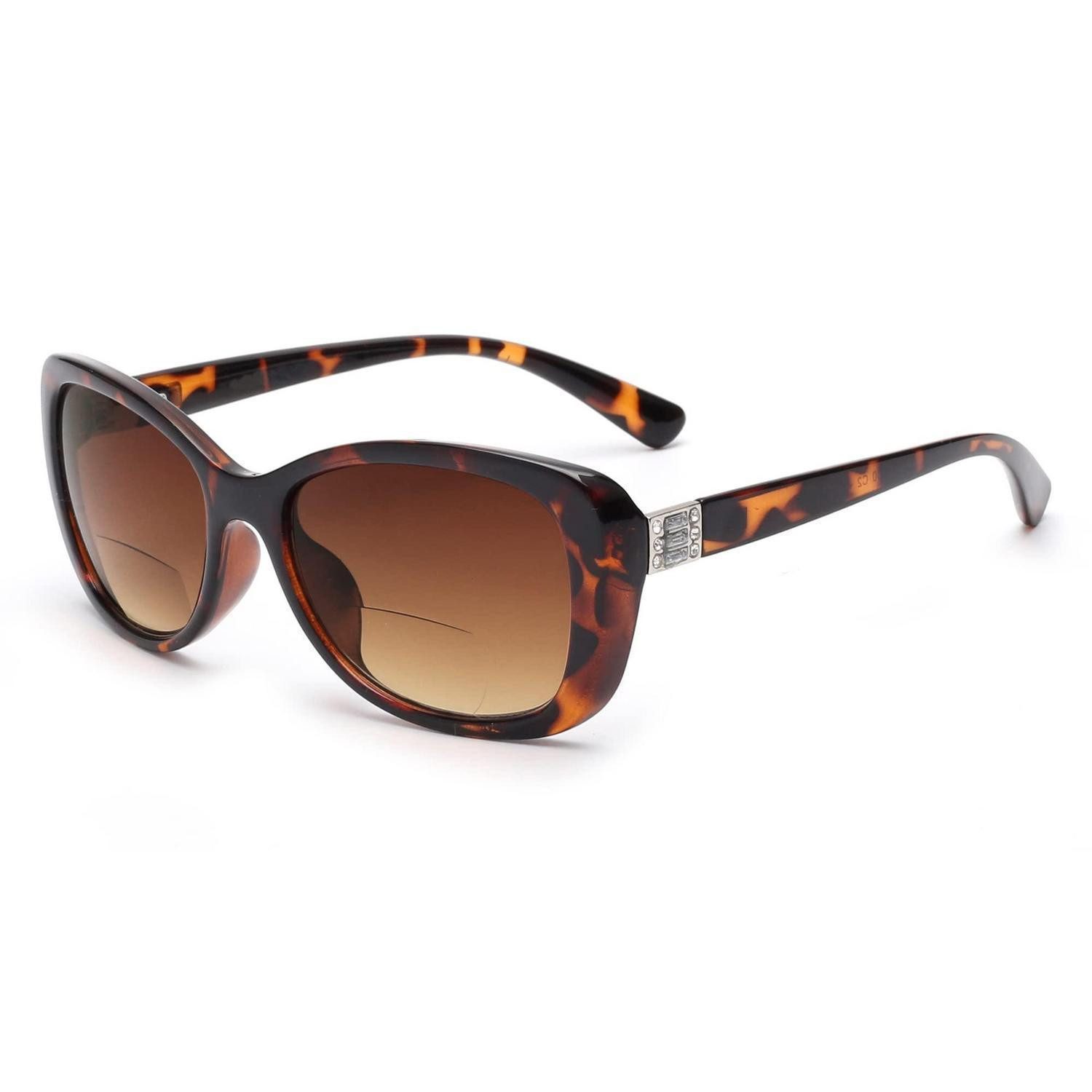 LuxusKollektion Sonnenbrille Damen Bifokal Sonnenbrille Schildpatt 3.5
