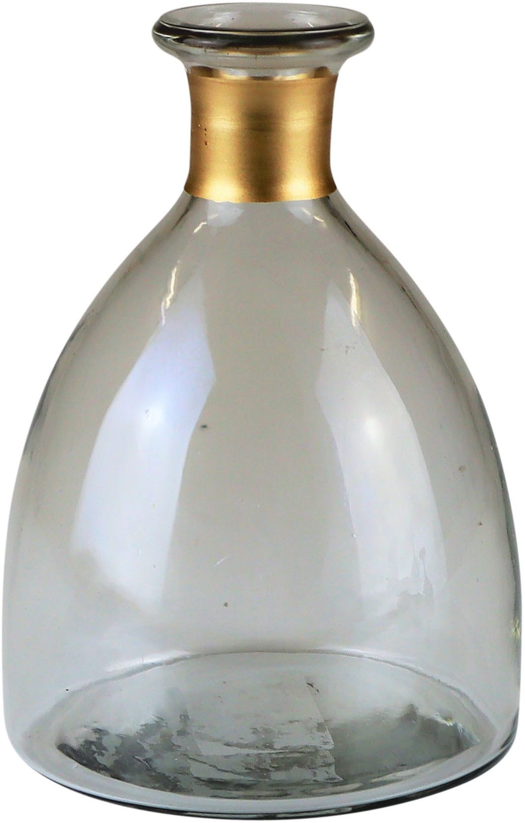 AM Design Dekovase aus klarem Glas, perfekt für frische Blumen oder als dekorative Ergänzung