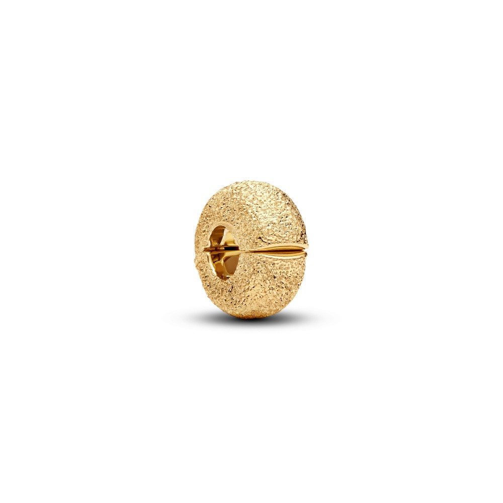Pandora Charm-Einhänger Pandora Moments Strukturierter Mini Clip Charm 764771C00 (1-tlg)
