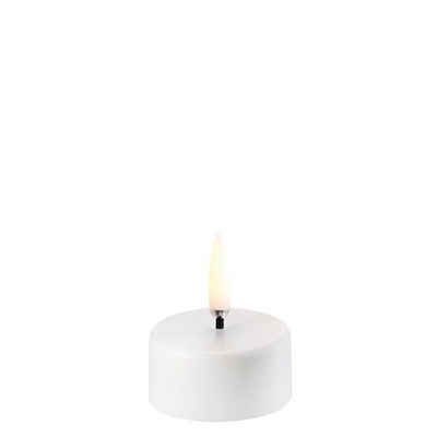 Piffany Copenhagen ApS LED-Kerze UYUNI Lighting LED Teelicht weiß, Kein Ruß, kein Geruch, keine Brandgefahr