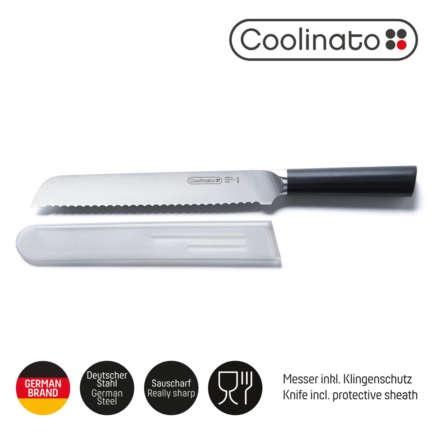 Coolinato Kochmesser Profi Universalmesser 15cm