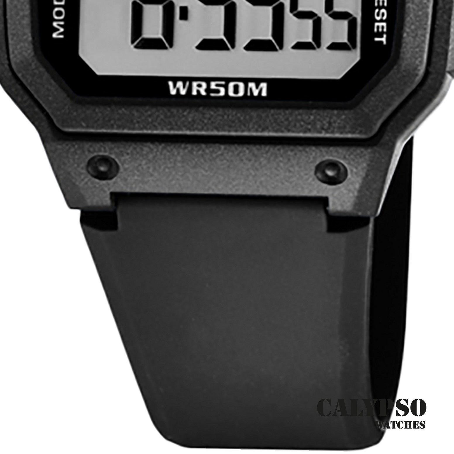 CALYPSO WATCHES Digitaluhr Calypso Herrenuhr Kunststoff blau Calypso, (Digitaluhr), Herrenuhr eckig, groß (ca. 45x39mm) Kunststoffarmband, Sport-Style