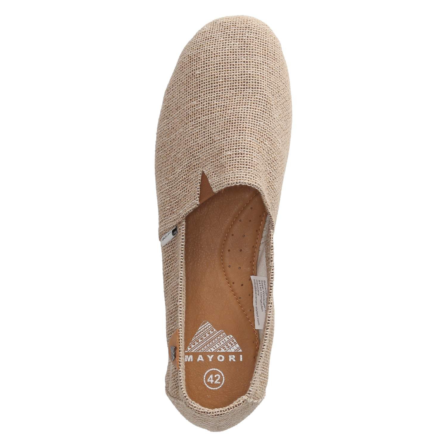 Mayori Mayori 2011016 beige SP Herren Textil beige Slipper