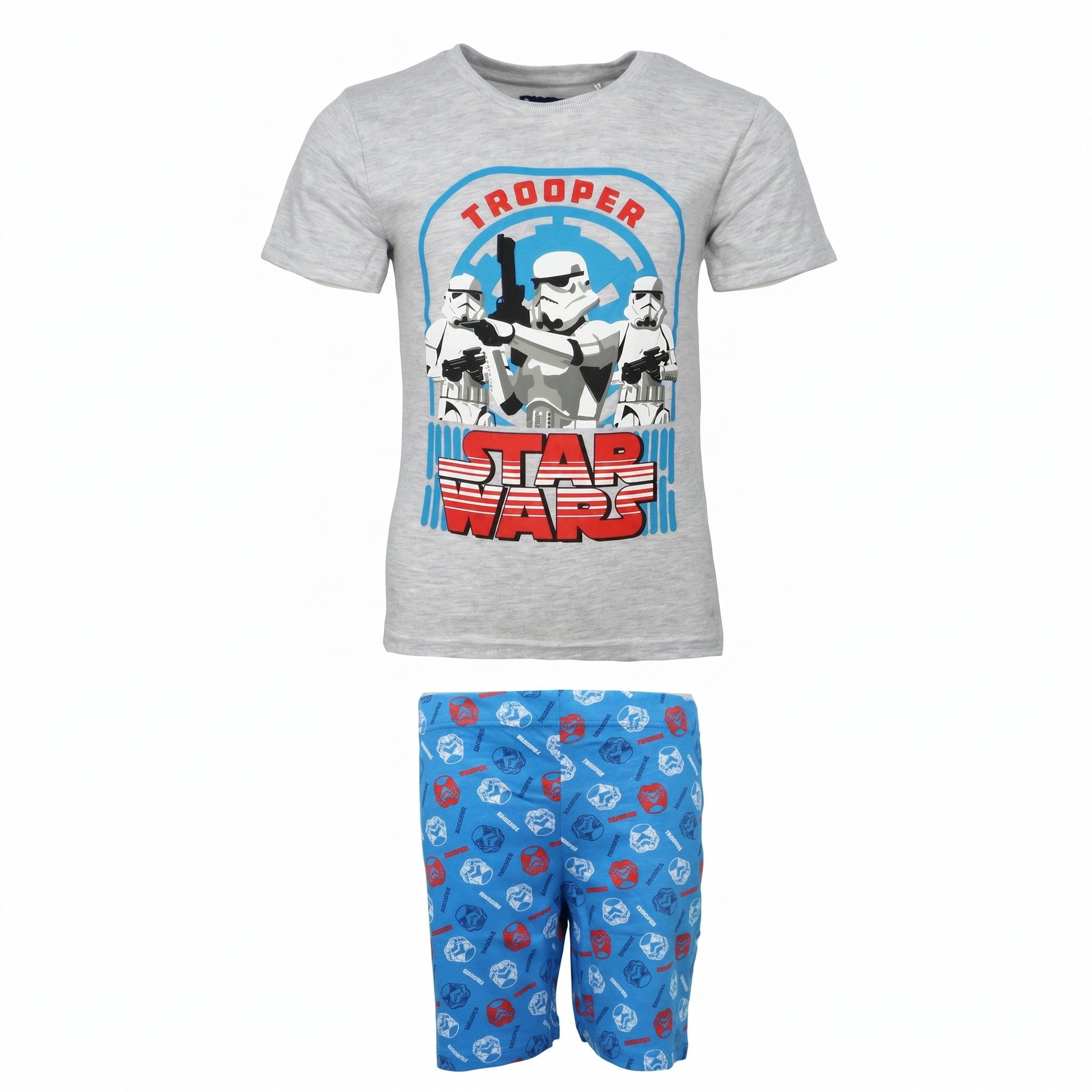 Star Wars Schlafanzug Star Wars Stormtrooper Jungen Pyjama kurz Gr. 98-116 Gr. 98 bis 110