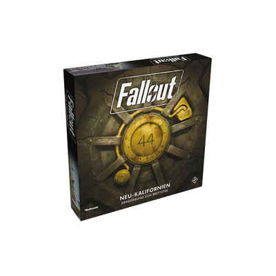 Fantasy Flight Games Spiel, Familienspiel FFGD0166 - Neu Kalifornien: Fallout, ab 12 Jahren..., Strategiespiel