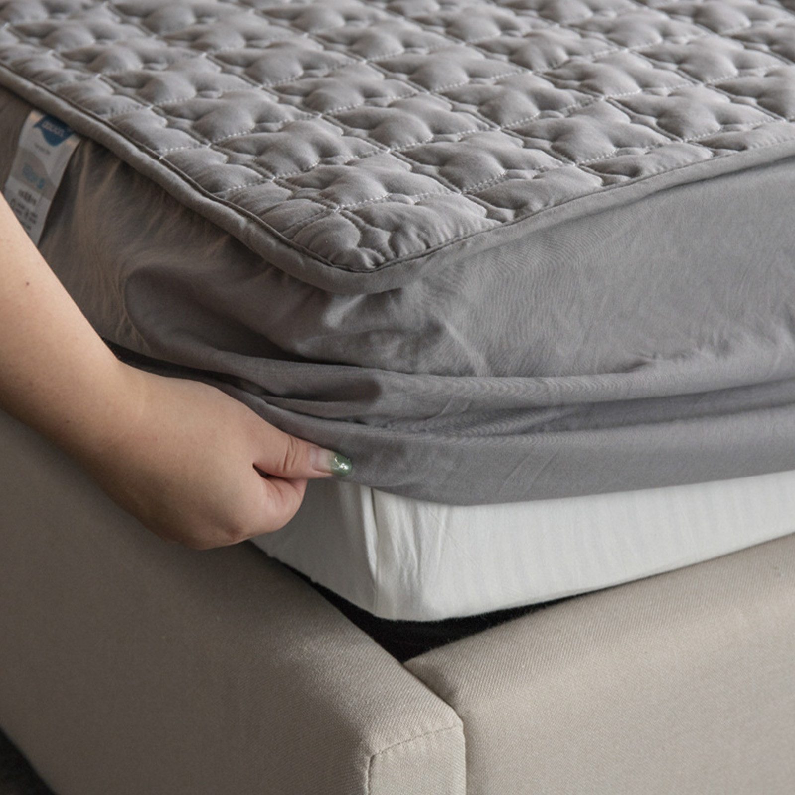 OKWISH Spannbettlaken Spannbetttuch Bettlaken Matratzenschoner Matratzenbez günstig online kaufen