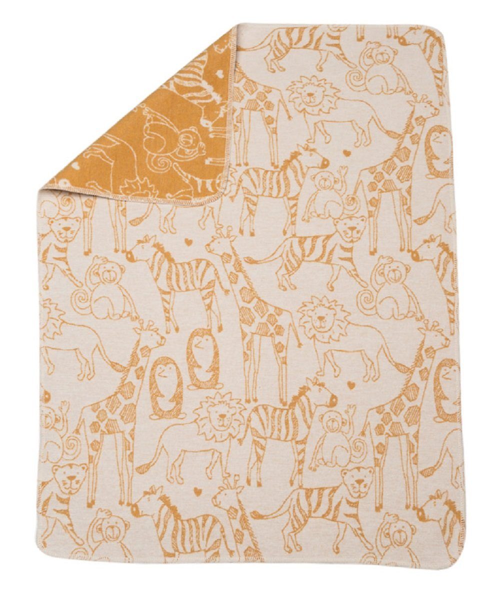 Kinderdecke Babydecke Juwel 'Safari' 70 x 90 cm, DAVID FUSSENEGGER günstig online kaufen