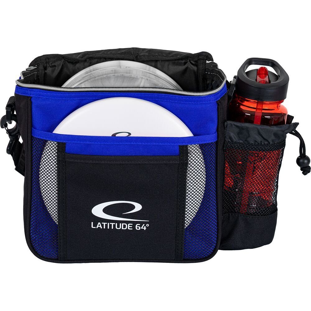 für bis Latitude Bag zu Bag, 64° Shoulder 8 Sporttasche Discs Blau-Schwarz Shoulder Slim