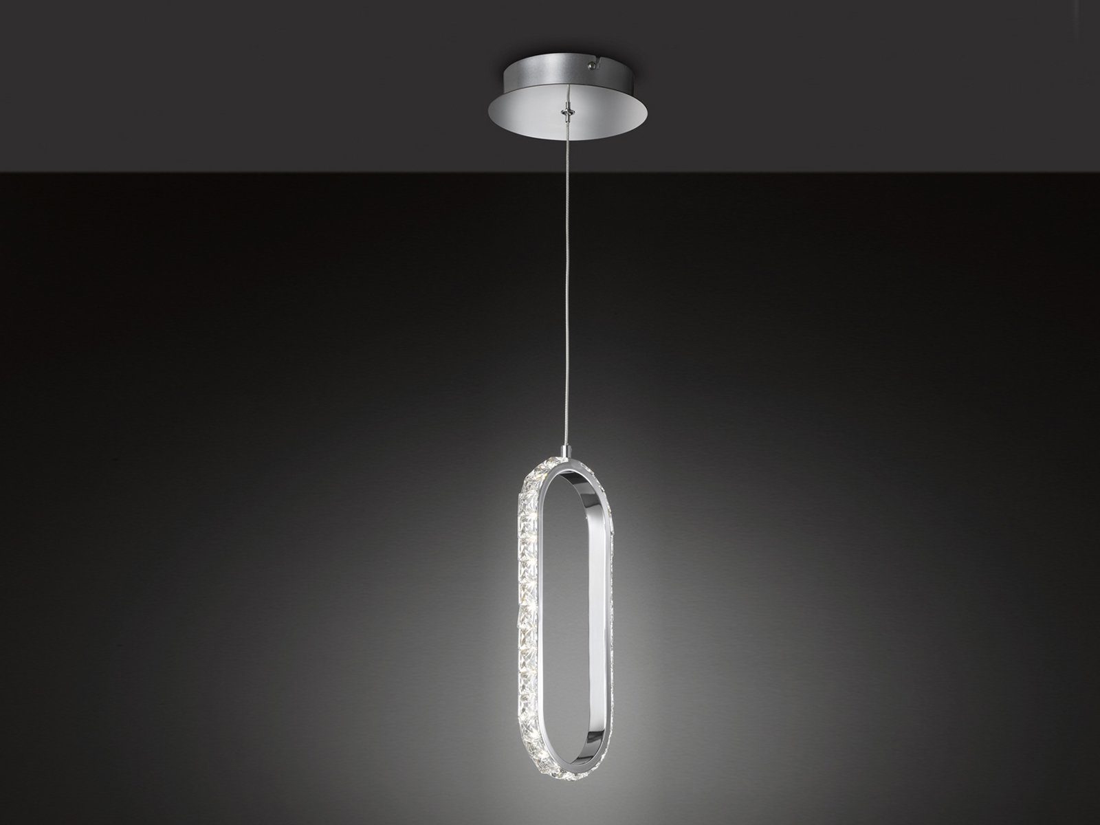 WOFI LED Pendelleuchte, Dimmer, LED fest günstig online kaufen