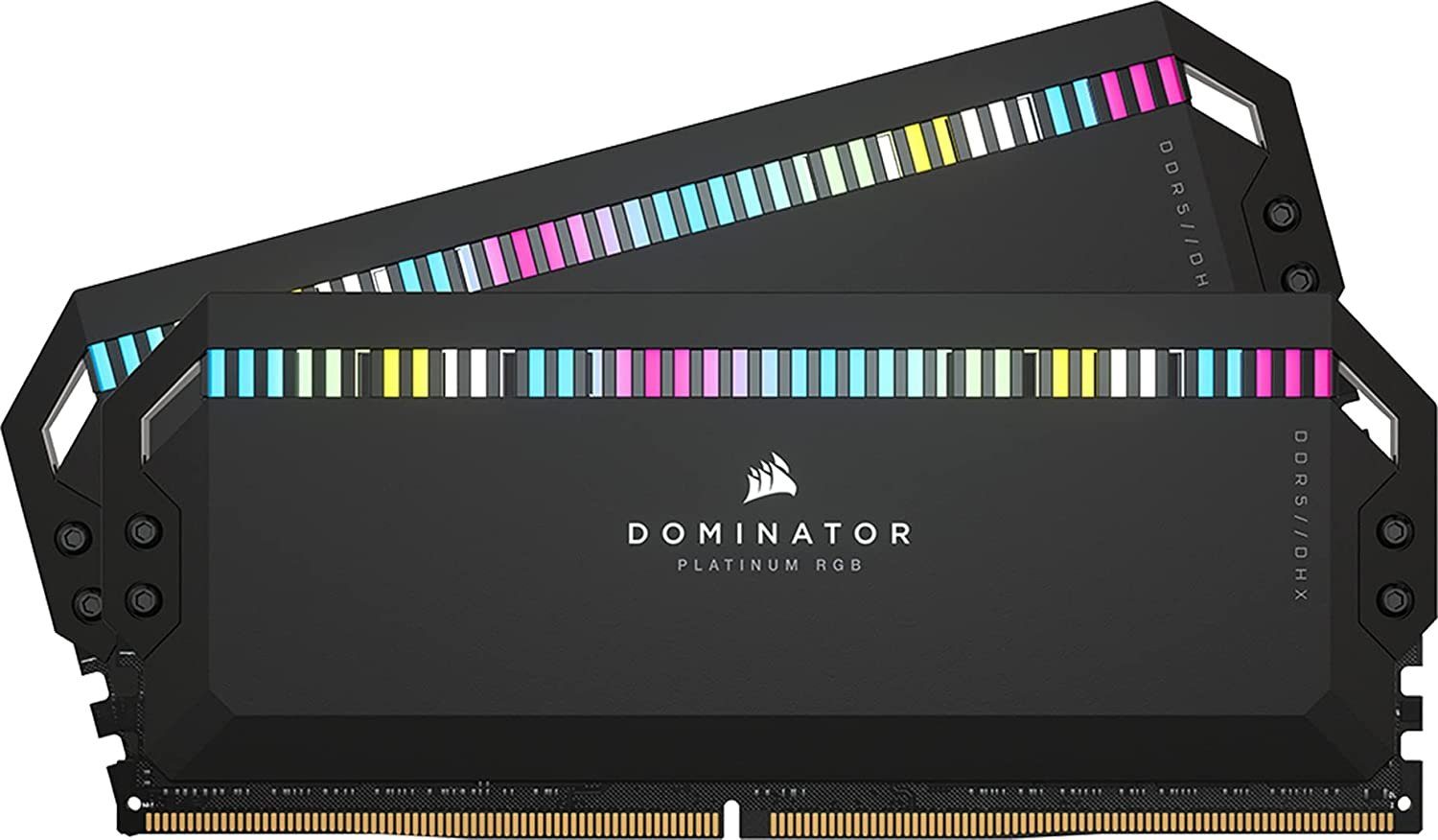 Corsair DOMINATOR PLATINUM RGB DDR5 5200 White Arbeitsspeicher (RGB Beleuchtung ICUE, INTEL optimiert)