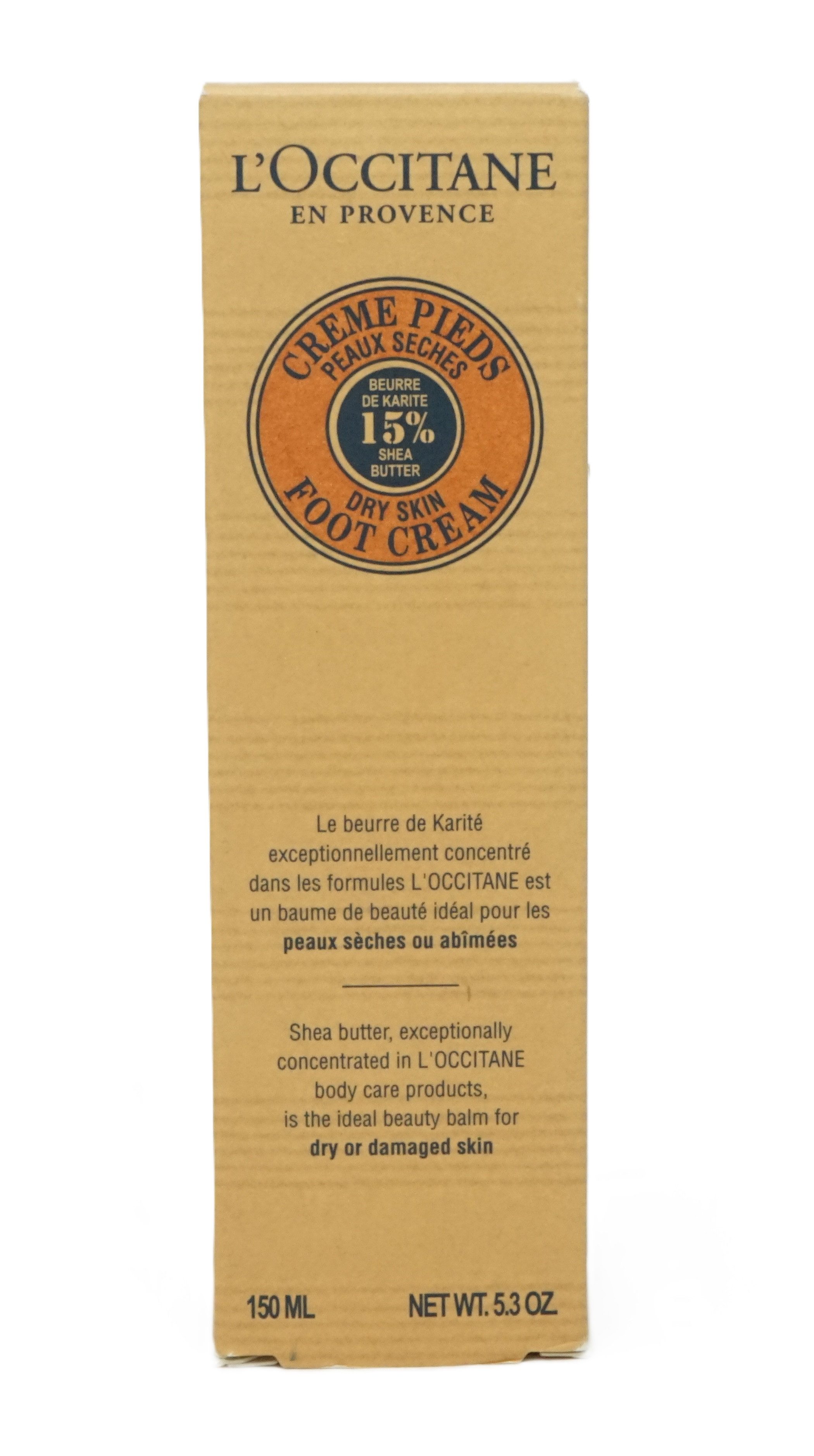 L'OCCITANE Anti-Aging-Creme L'Occitane Fußcreme 15% Shea Butter 150 ml