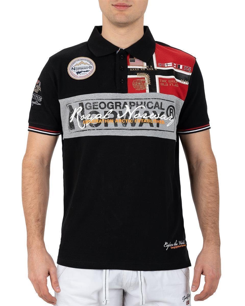 Geographical Norway T-Shirt Kurzarm Poloshirt bakidney günstig online kaufen