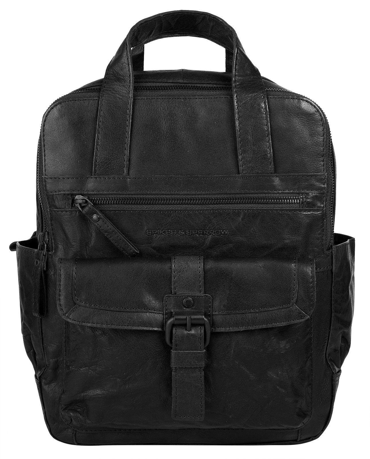 Spikes & Sparrow Cityrucksack, echt Leder