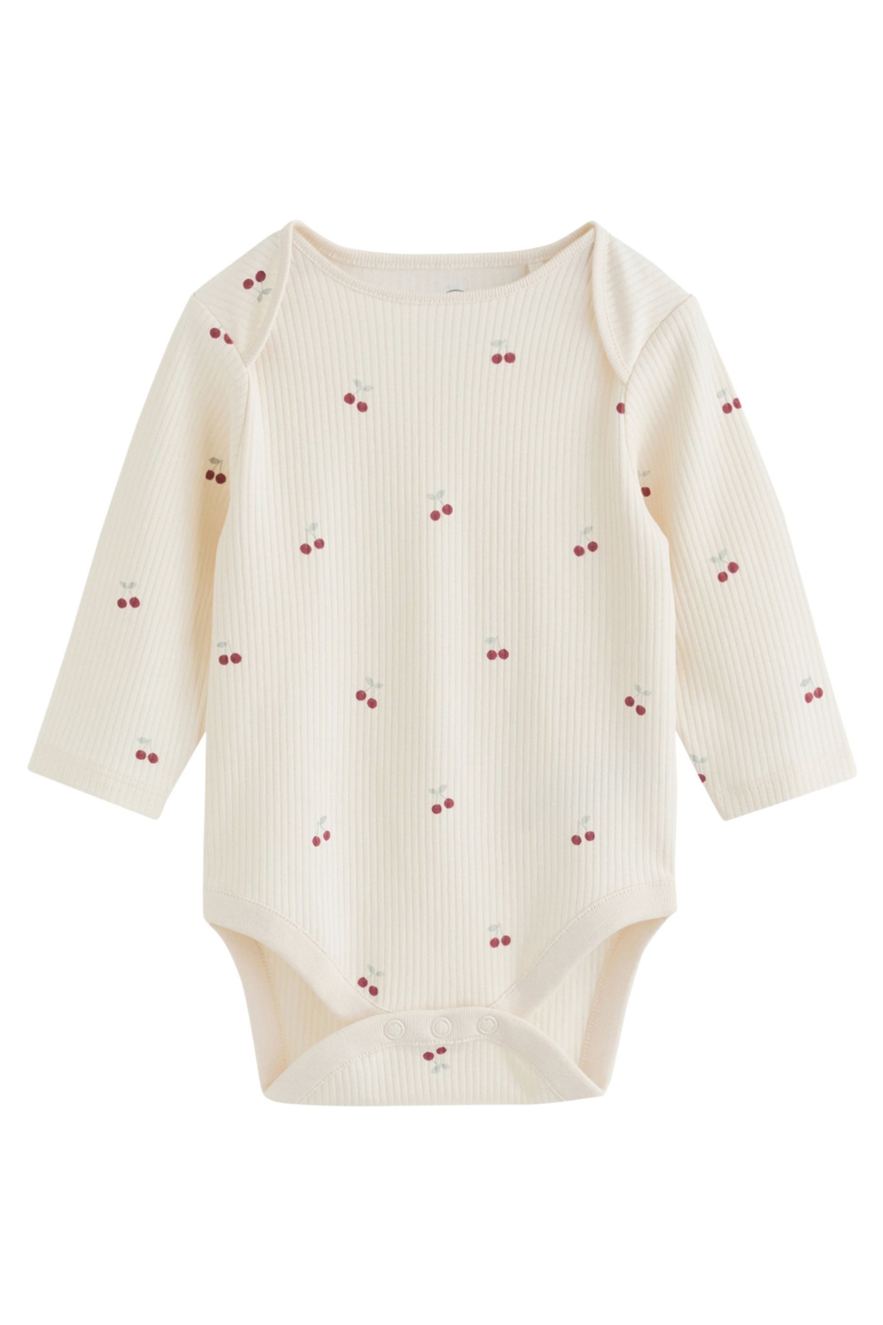 Next Langarmbody Baby Bodysuits mit langem Arm im 5er-Pack (5-tlg) – Bild 2 von 5