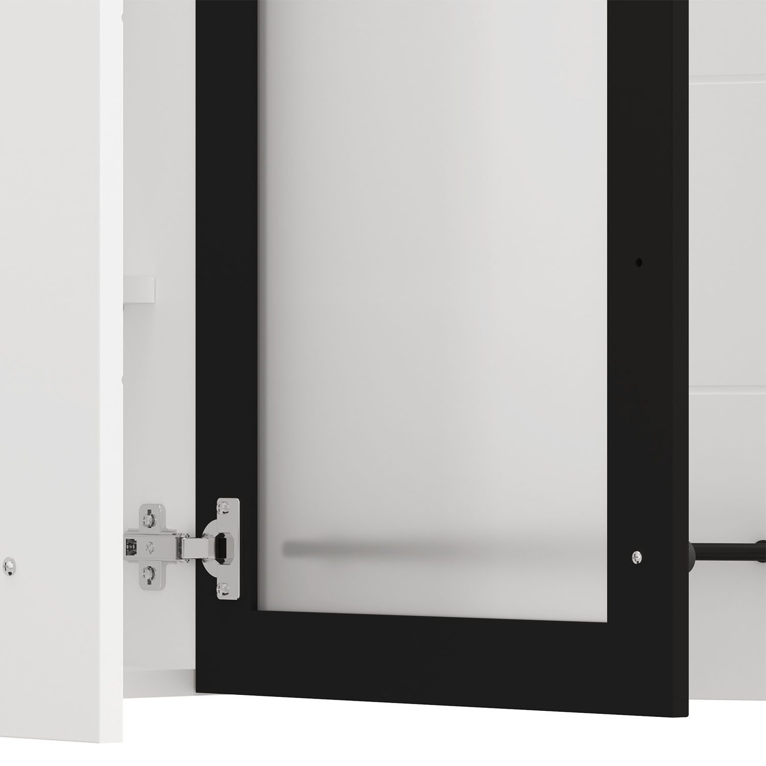 Homestyle4u Küchenzeile 200 cm ohne Geräte Singleküche Küchenschränke Weiß, (Oberschränke, Unterschränke), Küchenblock