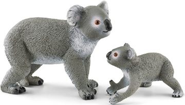 Schleich® Spielfigur WILD LIFE, Koala Mutter mit Baby (42566)