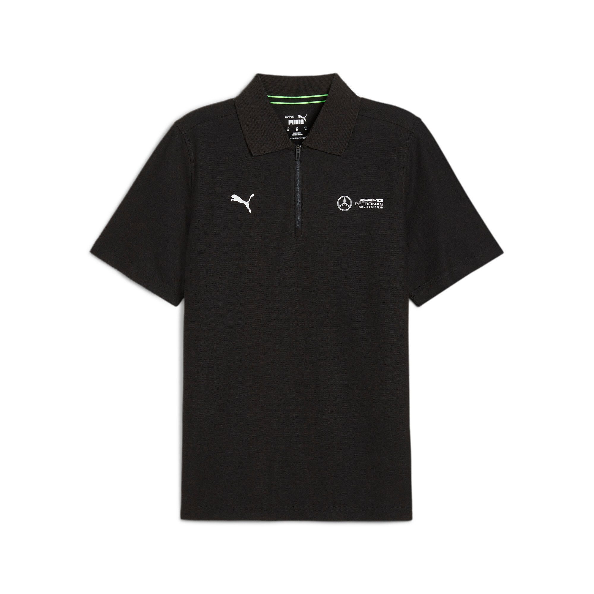 Mercedes AMG Petronas Poloshirt Mercedes AMG Petronas Polohemd „Zip“ Puma