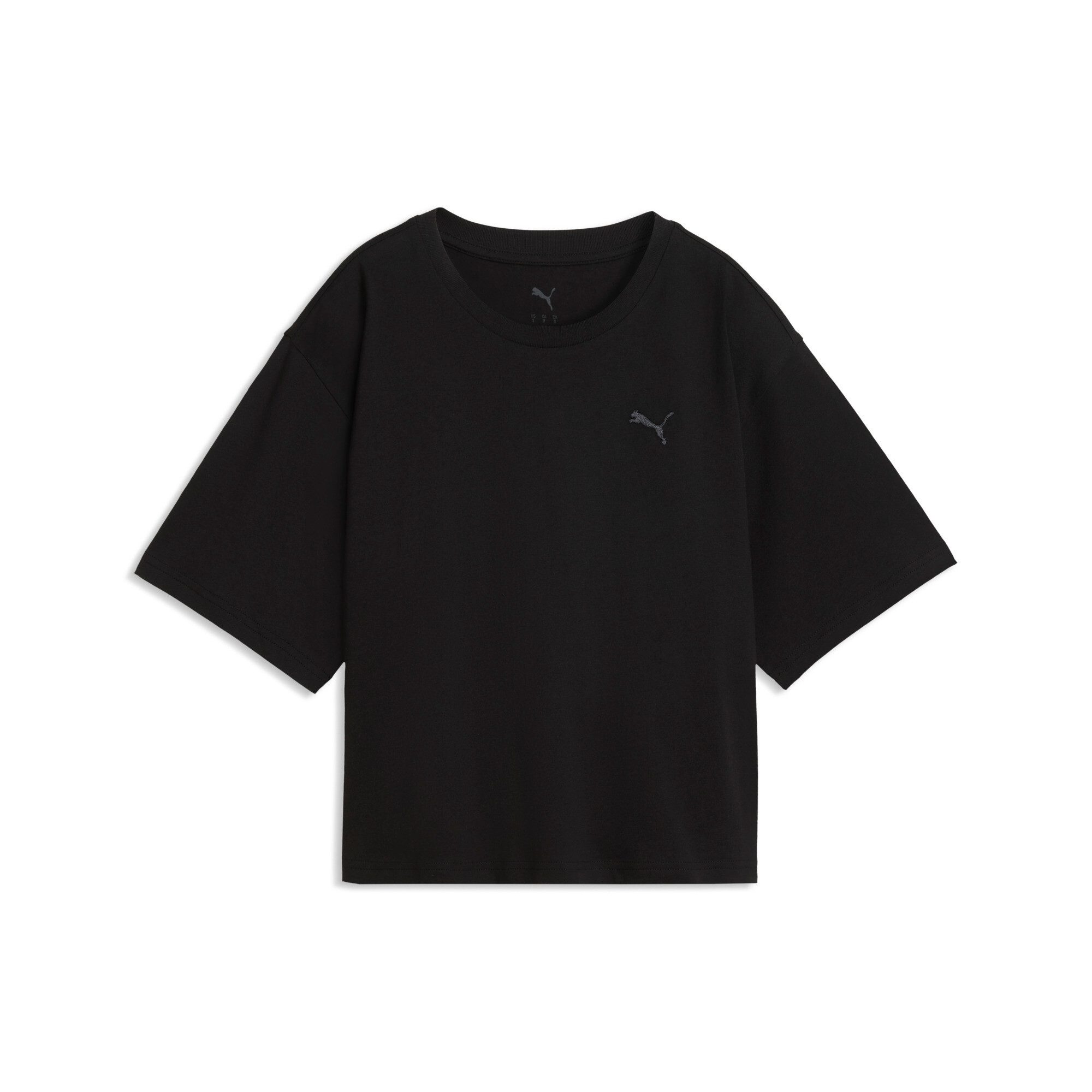 PUMA T-Shirt CLASS RELAXED GRAPHIC TEE mit kurzem Schnitt, Kurzarmdesign, unifarbenes Design, Relaxed Fit