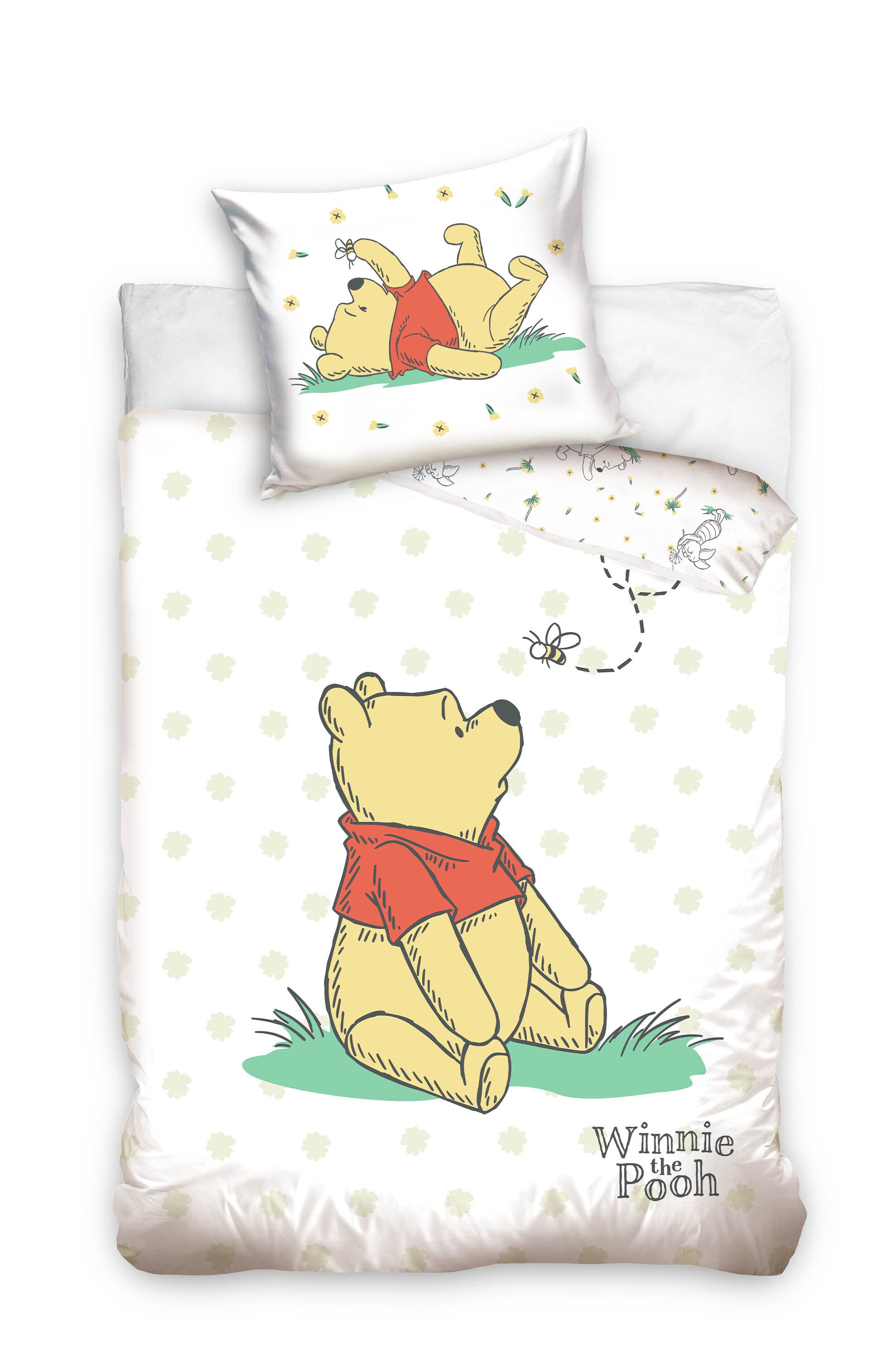 Kinderbettwäsche Winnie The Pooh Kinderbettwäsche 160 x 200 cm