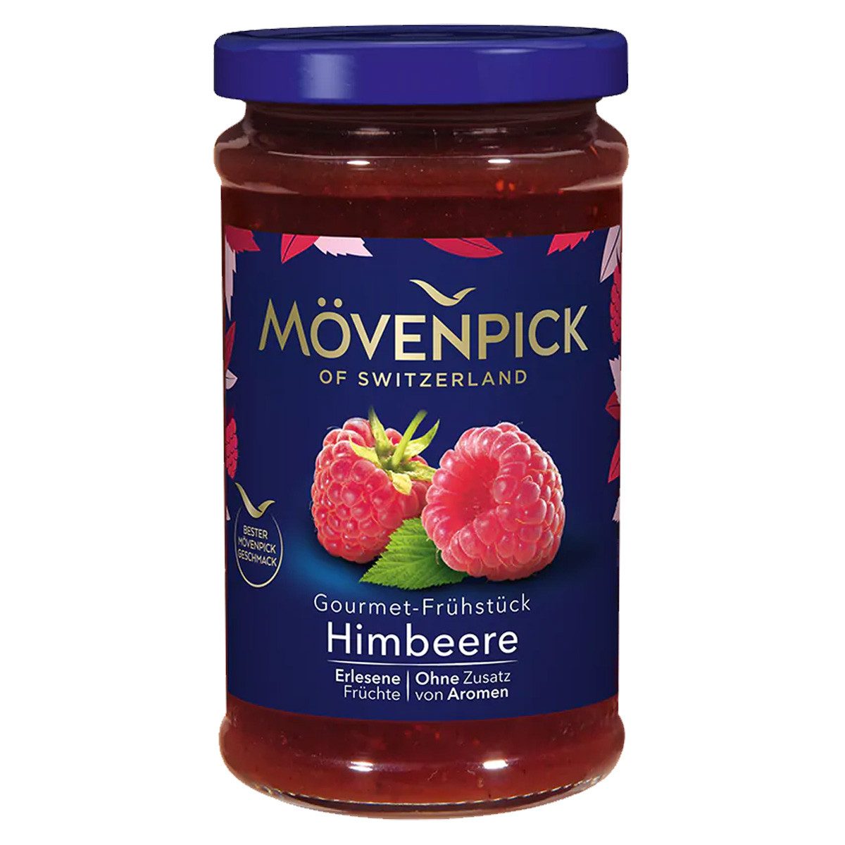 Mövenpick Fruchtaufstrich, Mövenpick Himbeere Gourmet Frühstück Fruchtaufstrich aromatisch 250g