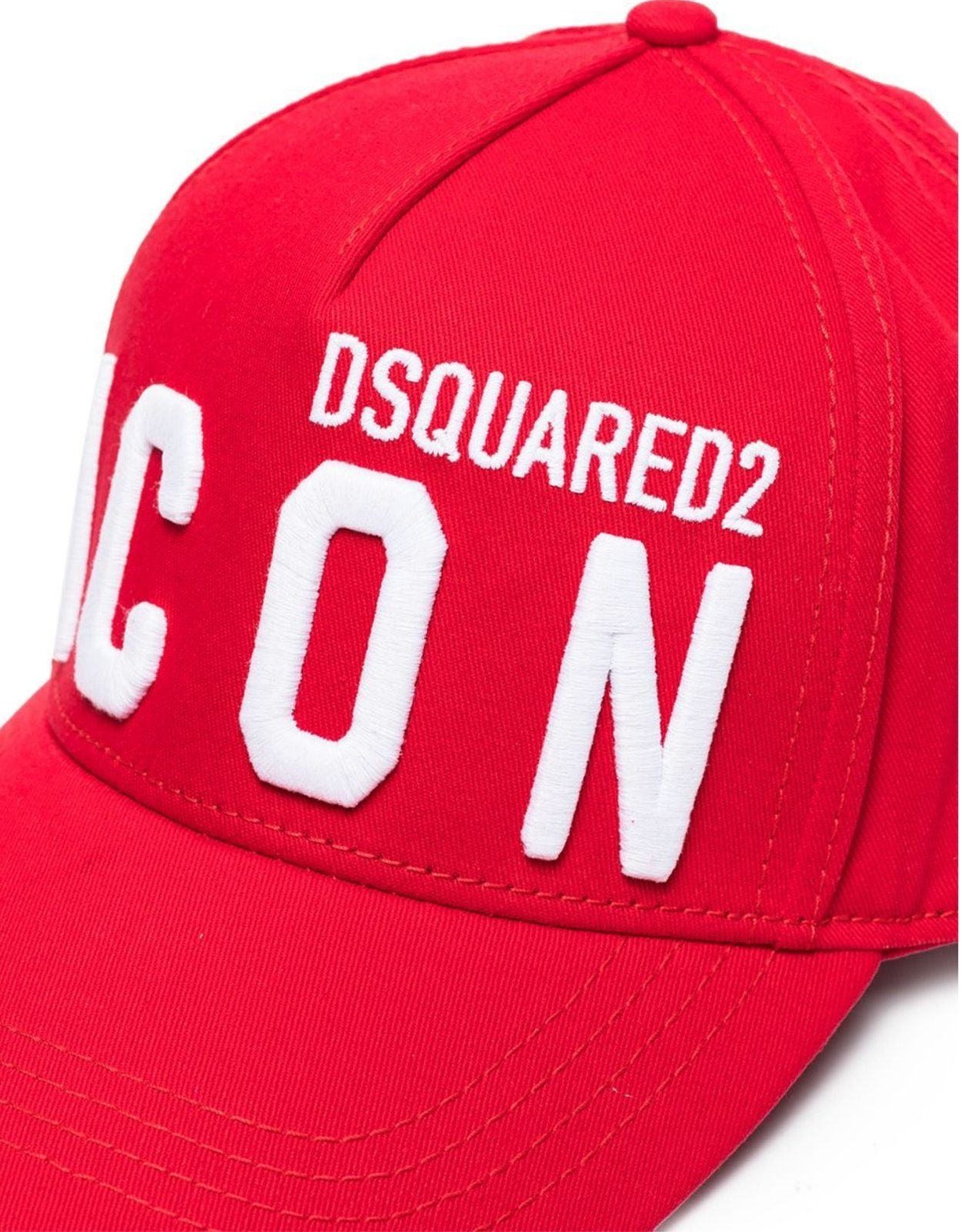 Dsquared2 Baseball Cap DS-192-Rot-Weiss