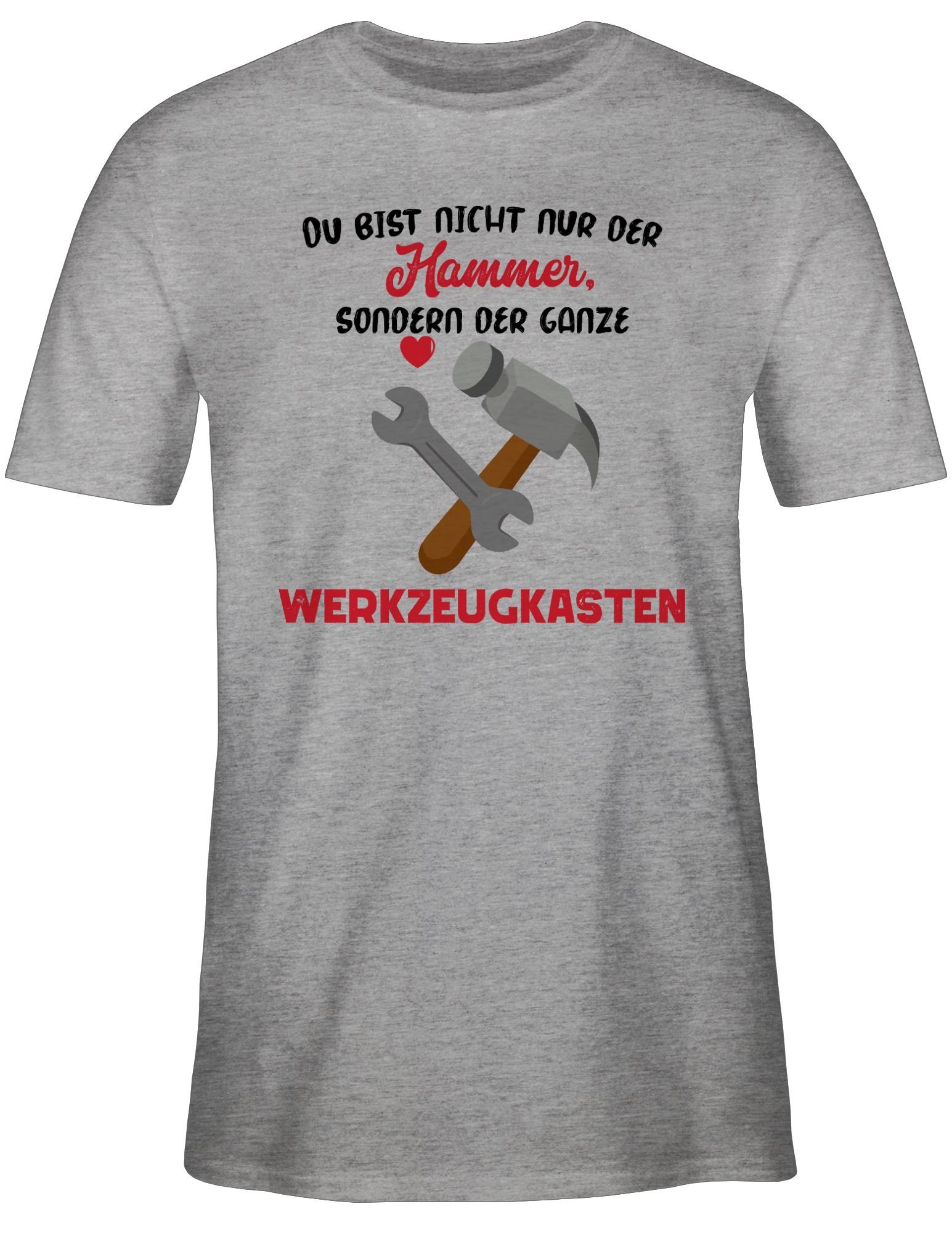 Shirtracer T-Shirt Du bist nicht nur der Hammer, sondern der ganze Werkzeug günstig online kaufen